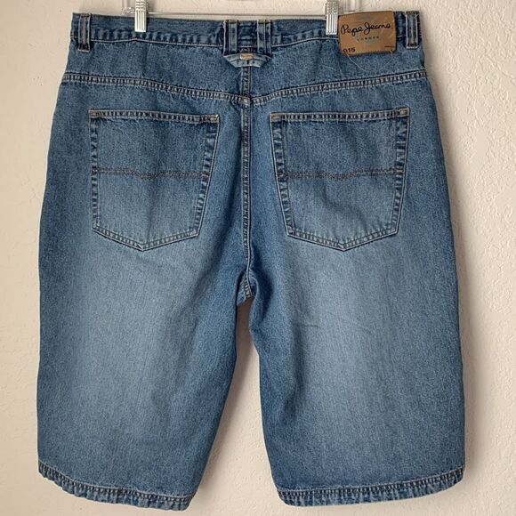 Pepe Jeans London Shorts Men’s Cotton Pockets Baggy Loose Skate Size 42 - Picture 2 of 11